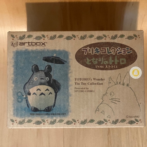 Ensky Tin Collection TN-02 Otoro Totoro Bus Artbus TN-01 - Picture 1 of 12